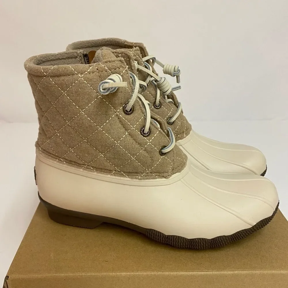 Sperry Saltwater Wool Quilted Waterproof Boots‎